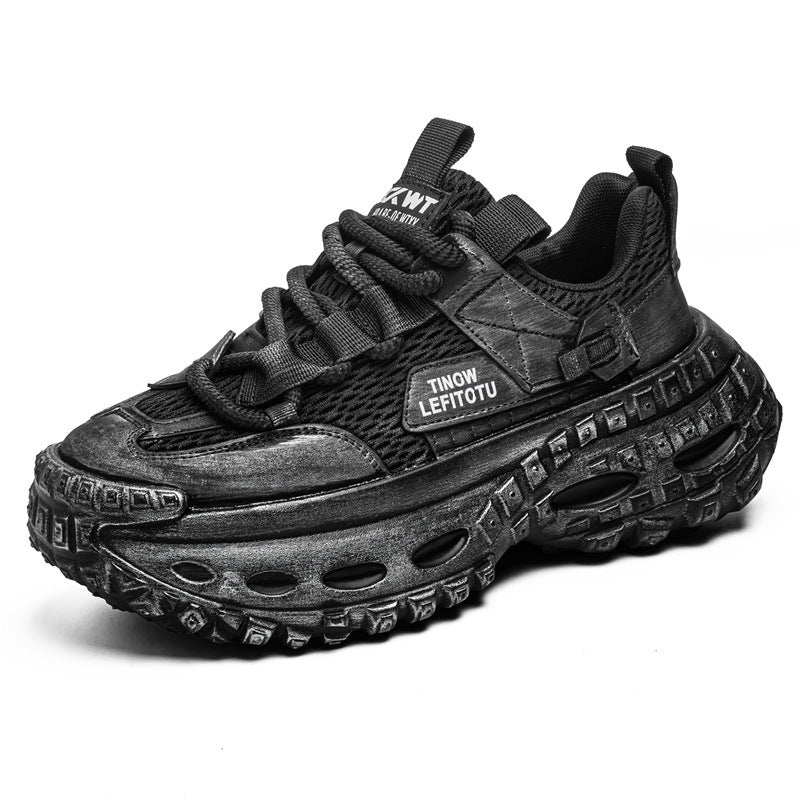 Damen Sportliche High-Top Sneakers mit einzigartigem Design und dämpfender Sohle R&B