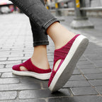 Damen Atmungsaktive Slip-On Clogs mit elastischem Netzdesign R&B