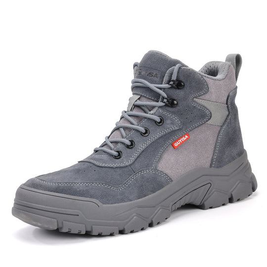 Herren Outdoor-Schnürstiefel mit atmungsaktiver Membran und rutschfester Sohle R&B