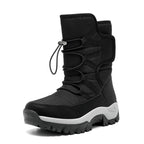 Damen Winterstiefel mit rutschfester Sohle und wärmeisolierendem Innenfutter R&B