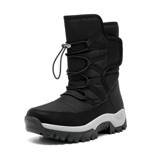 Damen Winterstiefel mit rutschfester Sohle und wärmeisolierendem Innenfutter R&B