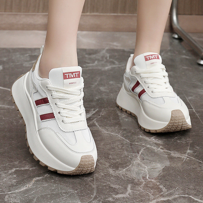 Damen Plattform Sneakers mit innovativen Trämpfen und rutschfester Laufsohle R&B