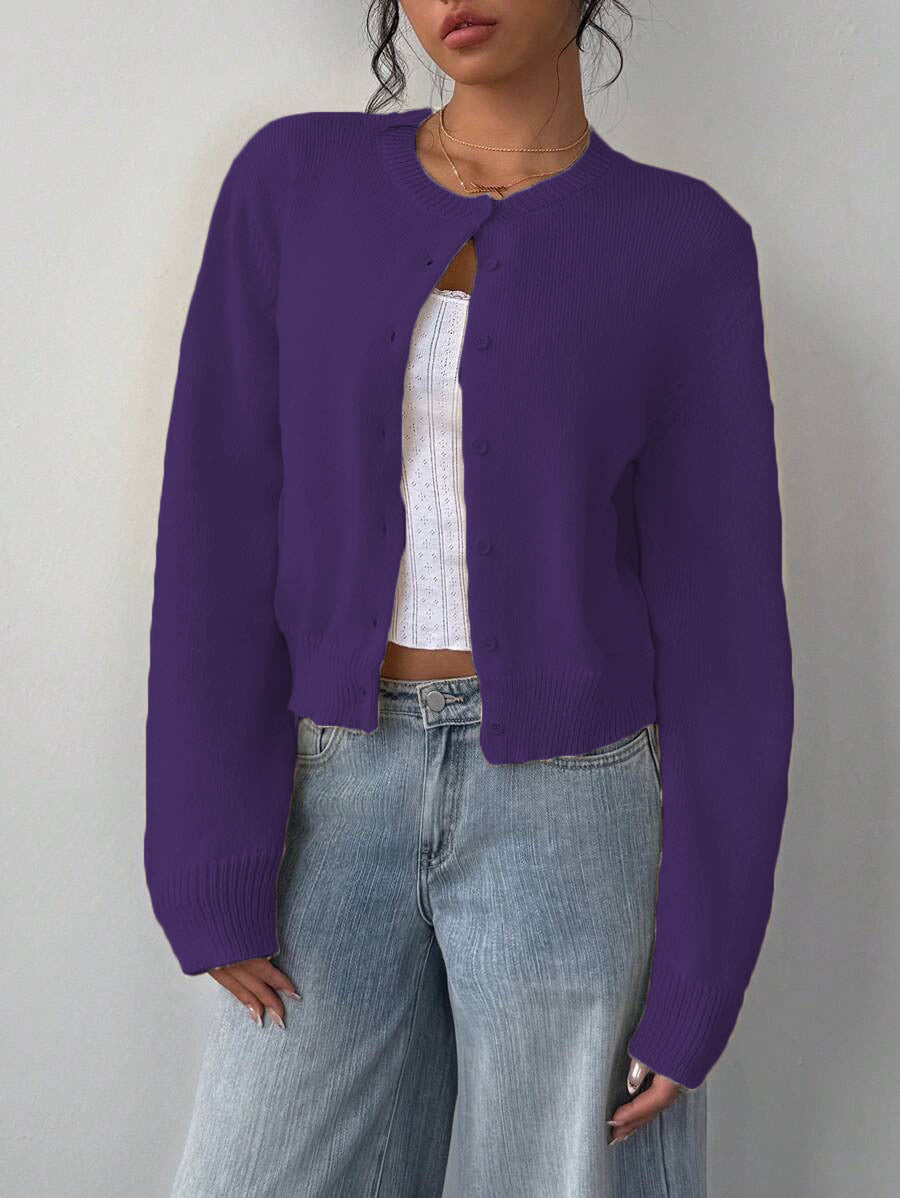 Damen Strickjacke im Oversized-Stil R&B