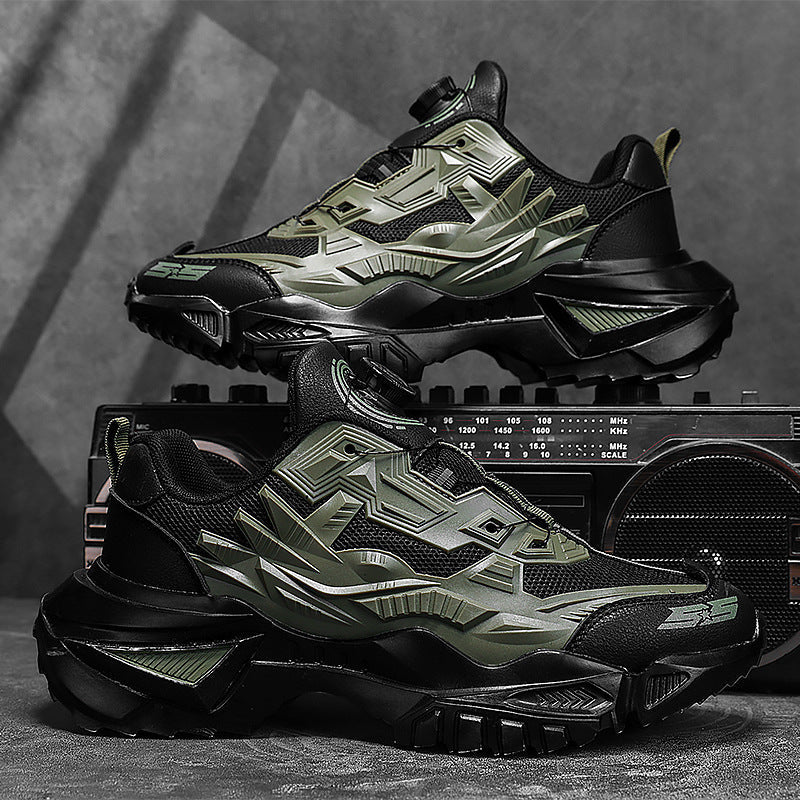 Damen Sportliche Lauf-Sneaker mit robustem Profil und innovativem Schnellverschluss
