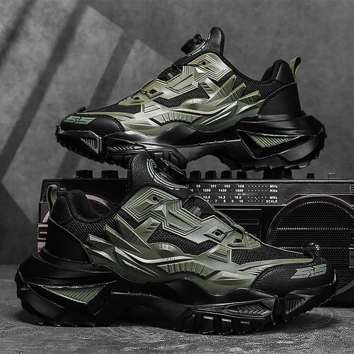 Damen Sportliche Lauf-Sneaker mit robustem Profil und innovativem Schnellverschluss R&B