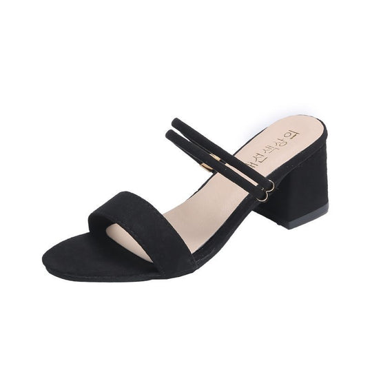 Damen elegante Riemchen-Sandalen mit komfortablem Fußbett und modischem Design R&B