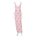 Damen Maxikleid mit zartem Blumenmuster R&B