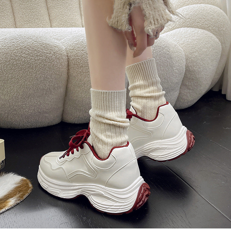 Damen Sportliche und trendbewusste Chunky Sneakers R&B