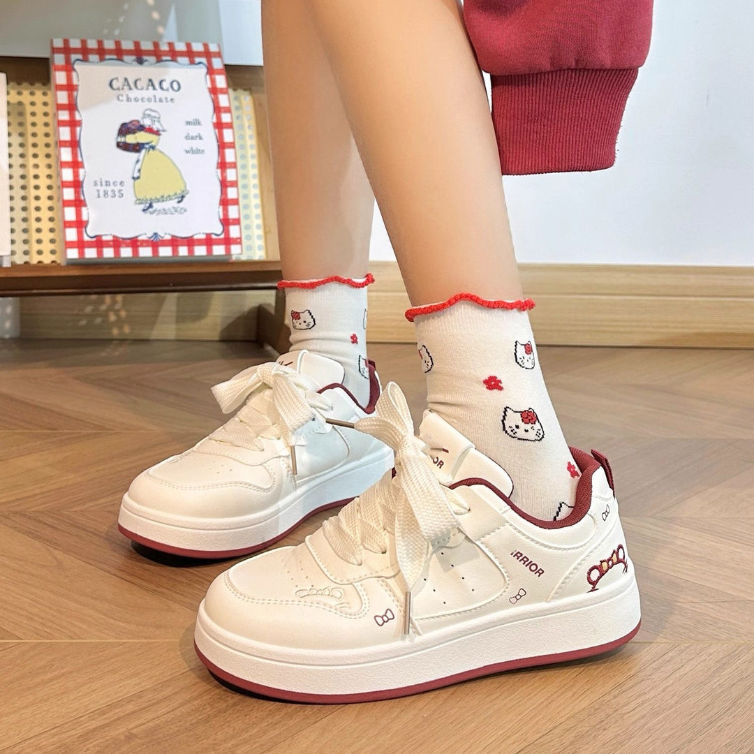 Damen Sneaker mit dämpfender Sohle und verspieltem Design R&B