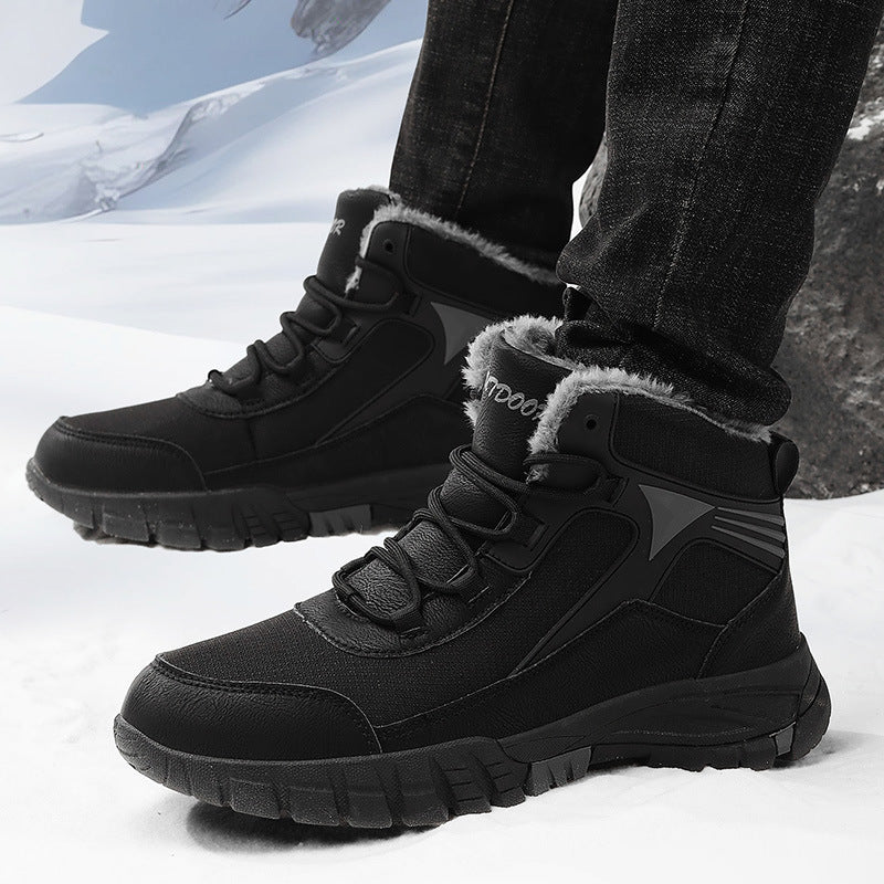 Damen Winterliche Wanderschuhe mit isolierendem Innenfutter und rutschfester Sohle