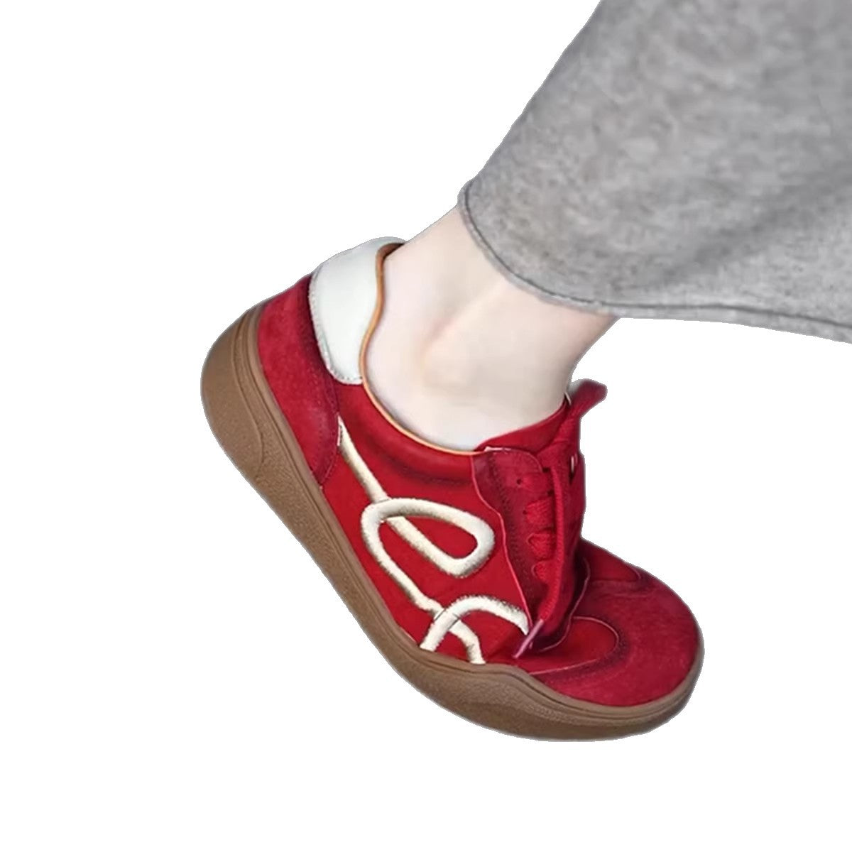 Damen modische Sneaker mit einzigartigem Schnürsystem und Komfortsohle R&B