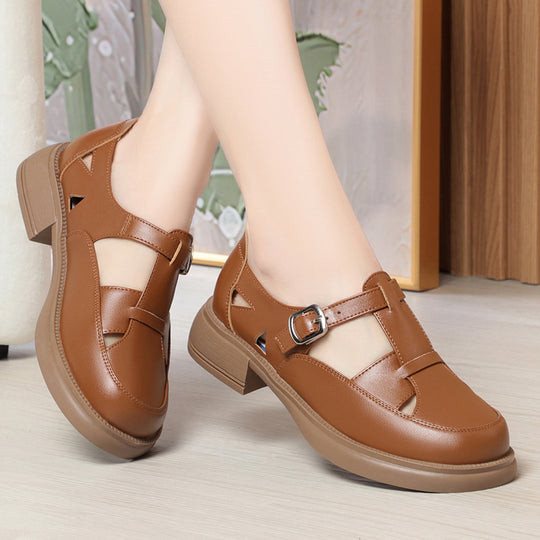 Damen Komfortable Schnürsandalen mit modischem Riemendesign R&B