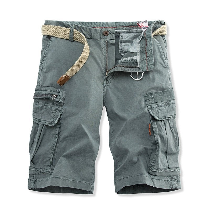 Herren Robuste Multi-Taschen Cargo-Shorts R&B