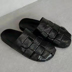 Damen Komfortable Clogs mit modischem Wabenmuster und ergonomischem Fußbett R&B