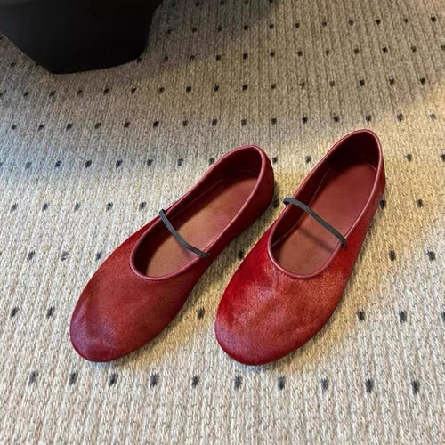 Damen Ballerinas mit flexiblem Riemendesign und komfortablem Fußbett R&B