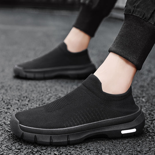 Damen atmungsaktive Slip-On Sneakers mit flexibler Sohle von R&B