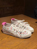 Damen Sportliche Schnürschuhe mit floralem Design R&B