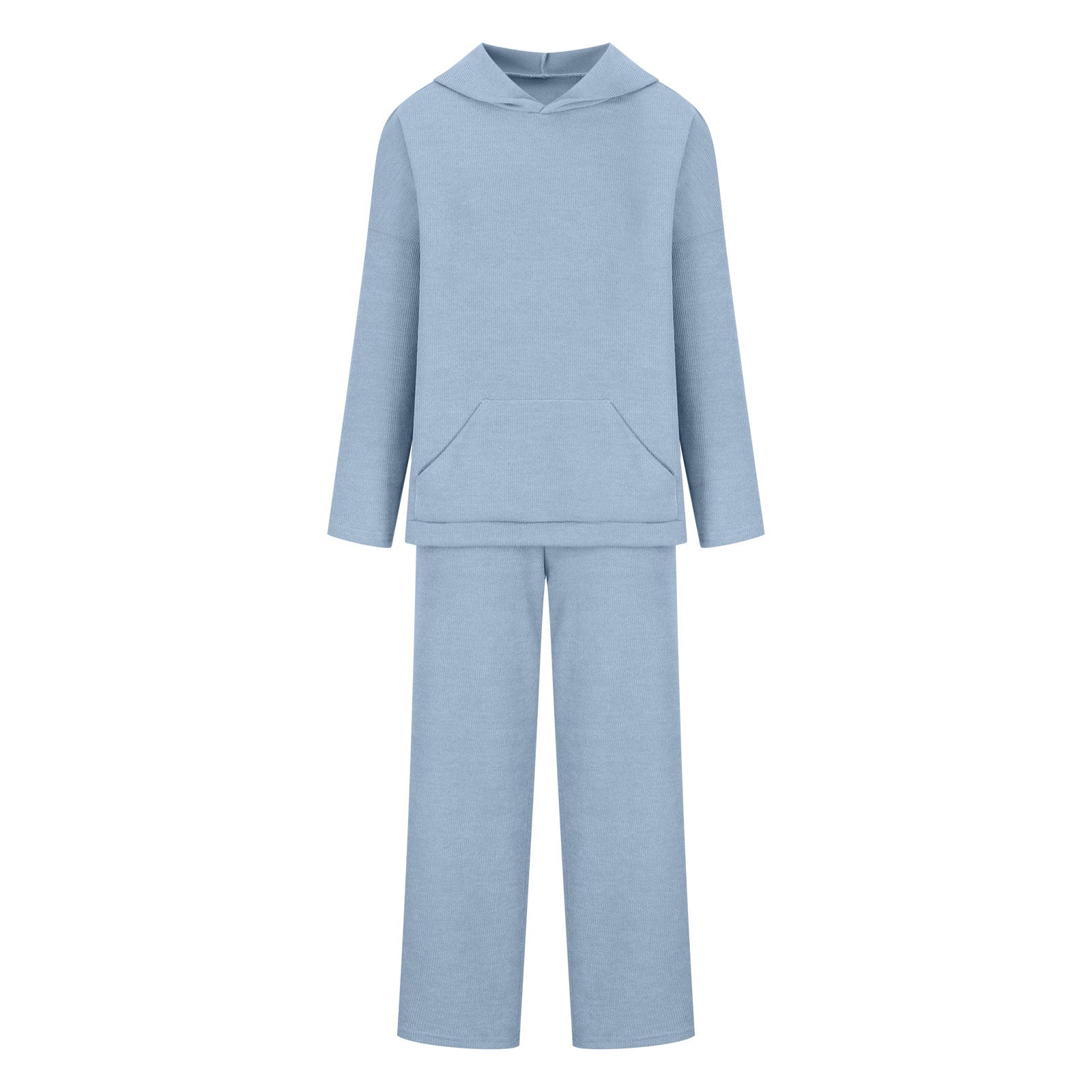 Damen bequemer Kapuzenpullover mit passender Jogginghose R&B