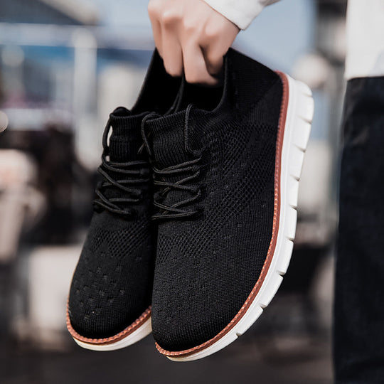Damen Sportliche Sneaker mit atmungsaktivem Obermaterial und flexibler Sohle R&B