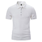 Herren Polohemd mit strukturiertem Design
