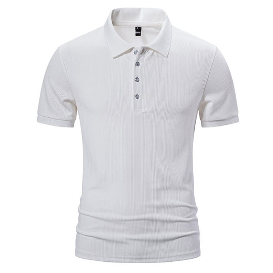Herren Polohemd mit strukturiertem Design R&B