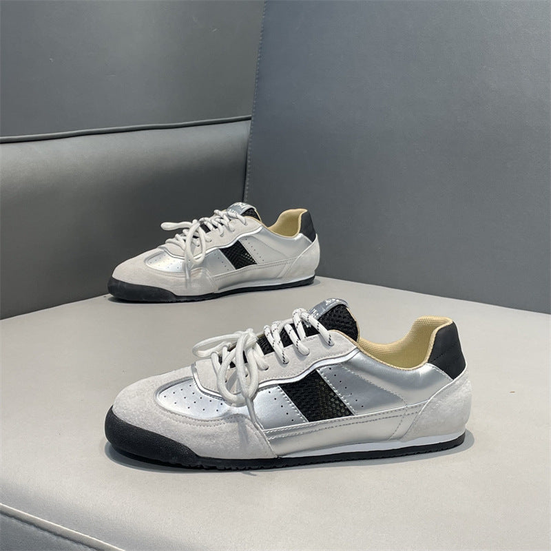 Damen Sportliche Sneakers mit atmungsaktiver Oberflächenstruktur und rutschfester Laufsohle R&B