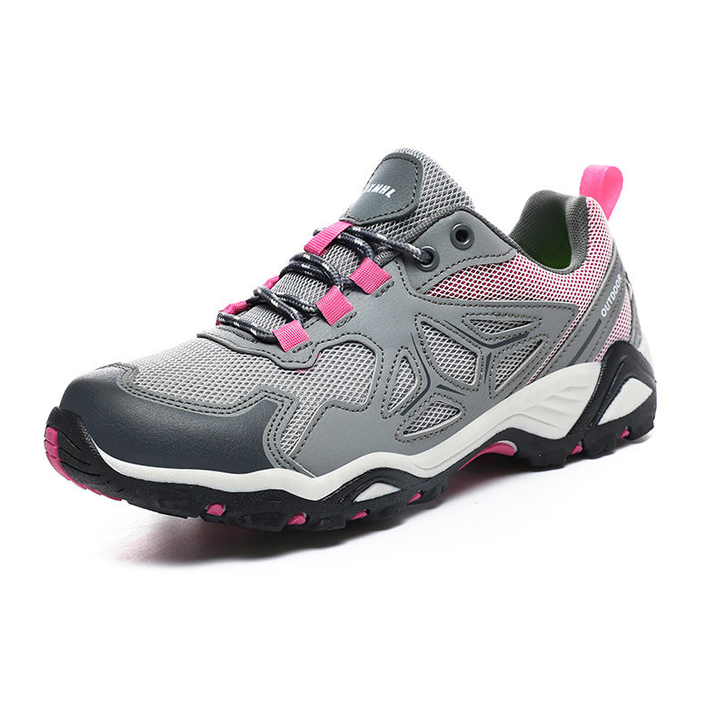 Damen Atmungsaktive Wander-Sneaker mit rutschfester Sohle und stabiler Unterstützung R&B