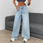 Damen Weite Jeans im lässigen Oversized-Schnitt R&B