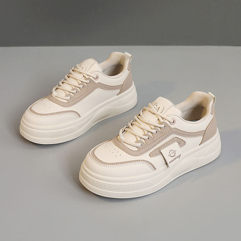 Damen modische Sneakers mit verstärktem Sohlenprofil und atmungsaktiver Obermaterialstruktur R&B