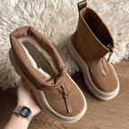 Damen Winterboots mit komfortabler Fütterung und rutschfester Sohle R&B