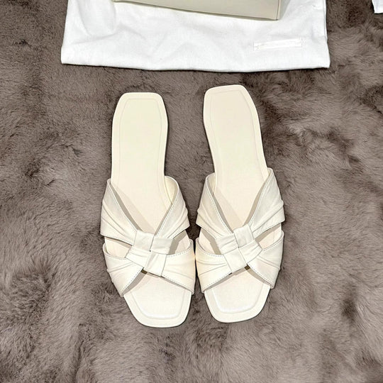 Damen Elegante Riemensandalen mit modernen Faltendetails R&B