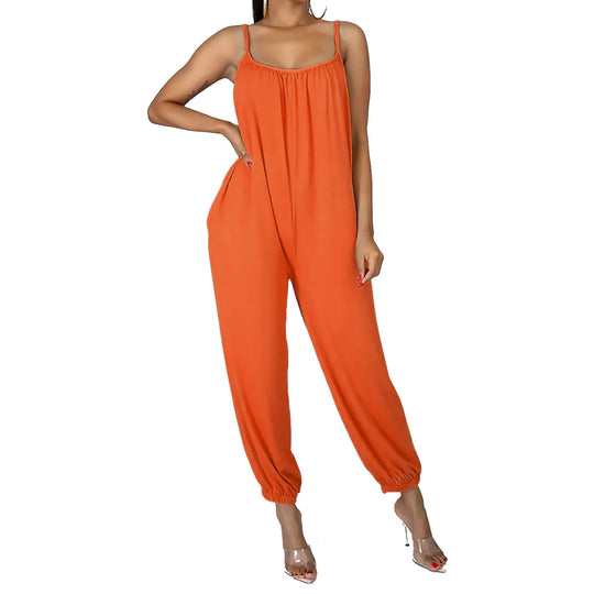 Damen Oversized Jumpsuit R&B