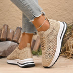 Damen Atmungsaktive Sneakers aus Netzmaterial R&B