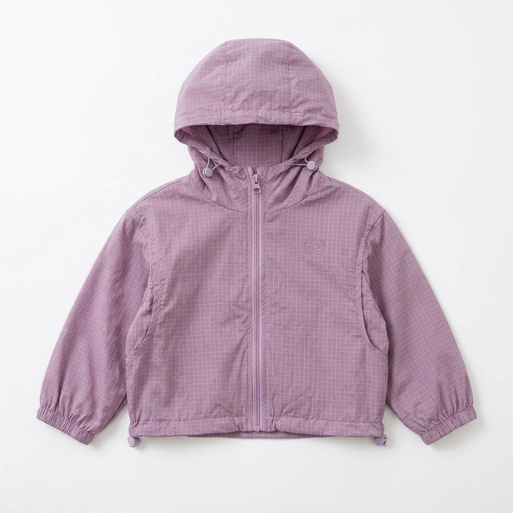 Unisex Nan leichte Ripstop Kapuzenwindjacke für Kinder R&B