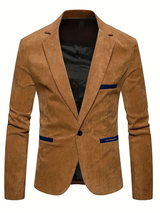 Damen Eleganter Slim-Fit Blazer mit strukturiertem Stoff R&B
