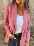 Damen modische Wollblazer R&B