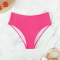 Damen Hochtaillierte Bikini-Unterhose R&B
