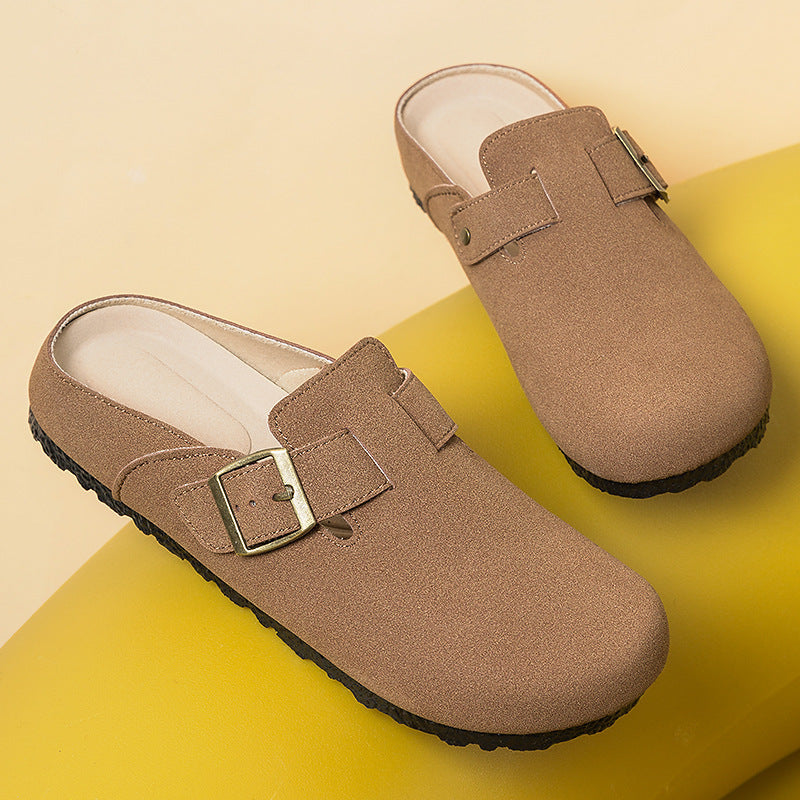Damen Komfortable Clogs mit verstellbarem Riemen und anatomischer Fußbettgestaltung R&B
