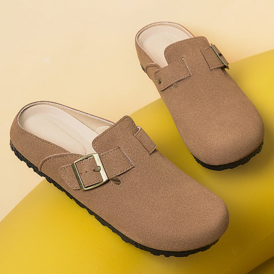 Damen Komfortable Clogs mit verstellbarem Riemen und anatomischer Fußbettgestaltung R&B