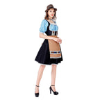 Damen Trachtenkleid mit liR&Bevoll gestalteten Details und elegantem Schürzenüberzug R&B