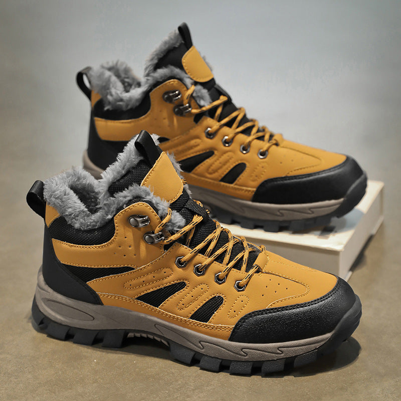 Damen Winterfestige Wanderschuhe mit isolierter Sohle und warmem Innenfutter R&B