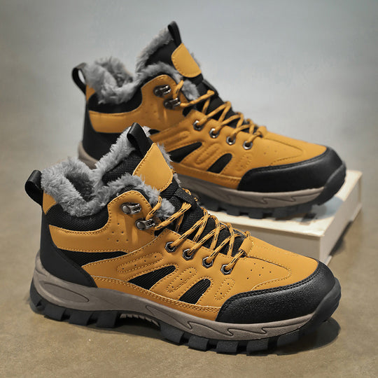 Damen Winterfestige Wanderschuhe mit isolierter Sohle und warmem Innenfutter R&B