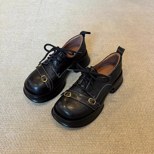 Damen modische Schnürschuhe mit einzigartigem Design und komfortabler Sohle R&B