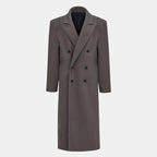 Damen Eleganter doppelt geknöpfter Trenchcoat mit taillierbarem Gürtel und schickem Schnitt
