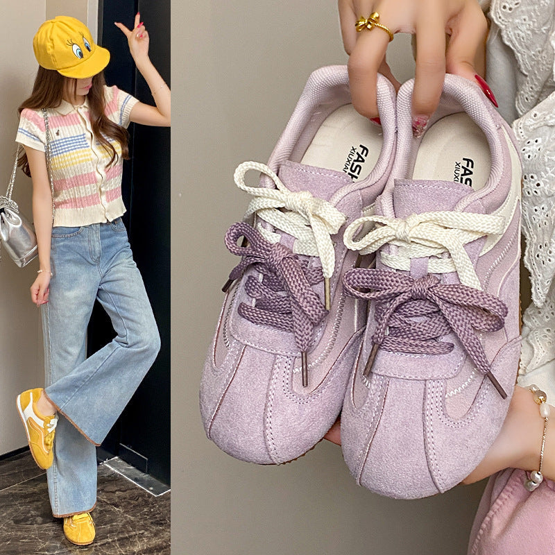 Damen sportliche Sneaker mit atmungsaktivem Obermaterial und komfortabler Sohle R&B