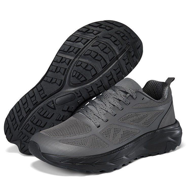 Herren nan gedämpfter Laufsneaker mit stoßdämpfender Zwischensohle und profilierter Gummisohle R&B