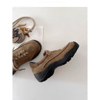 Damen Komfortable Sneaker mit gepolsterter Innensohle und trendiger Schnürung R&B