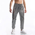 Herren Sportliche Jogginghose mit reflektierendem Design R&B