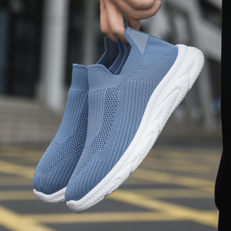 Damen Atmungsaktive Slip-On Laufschuhe mit flexiblem Obermaterial