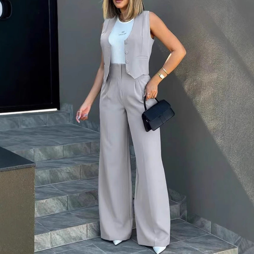 Damen elegante und bequeme Anzughose R&B